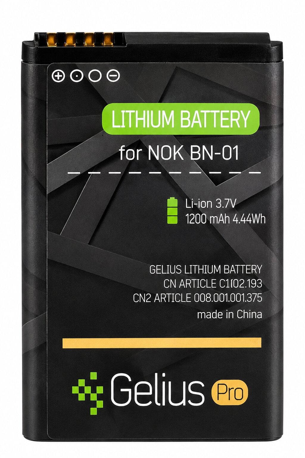 Аккумулятор Gelius Pro BN-01 для смартфона Nokia X 1200 mAh (4829082) Аккумулятор Gelius Pro BN-01 для смартфона Nokia X 1200 mAh (4829082)