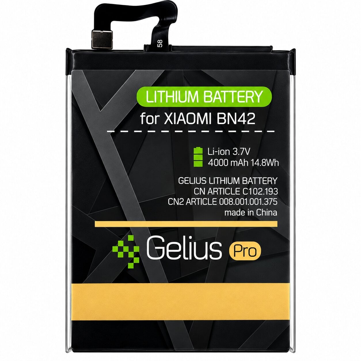 Акумулятор Gelius Pro BN42 для смартфона Xiaomi Redmi 4 4000 mAh (4830040)