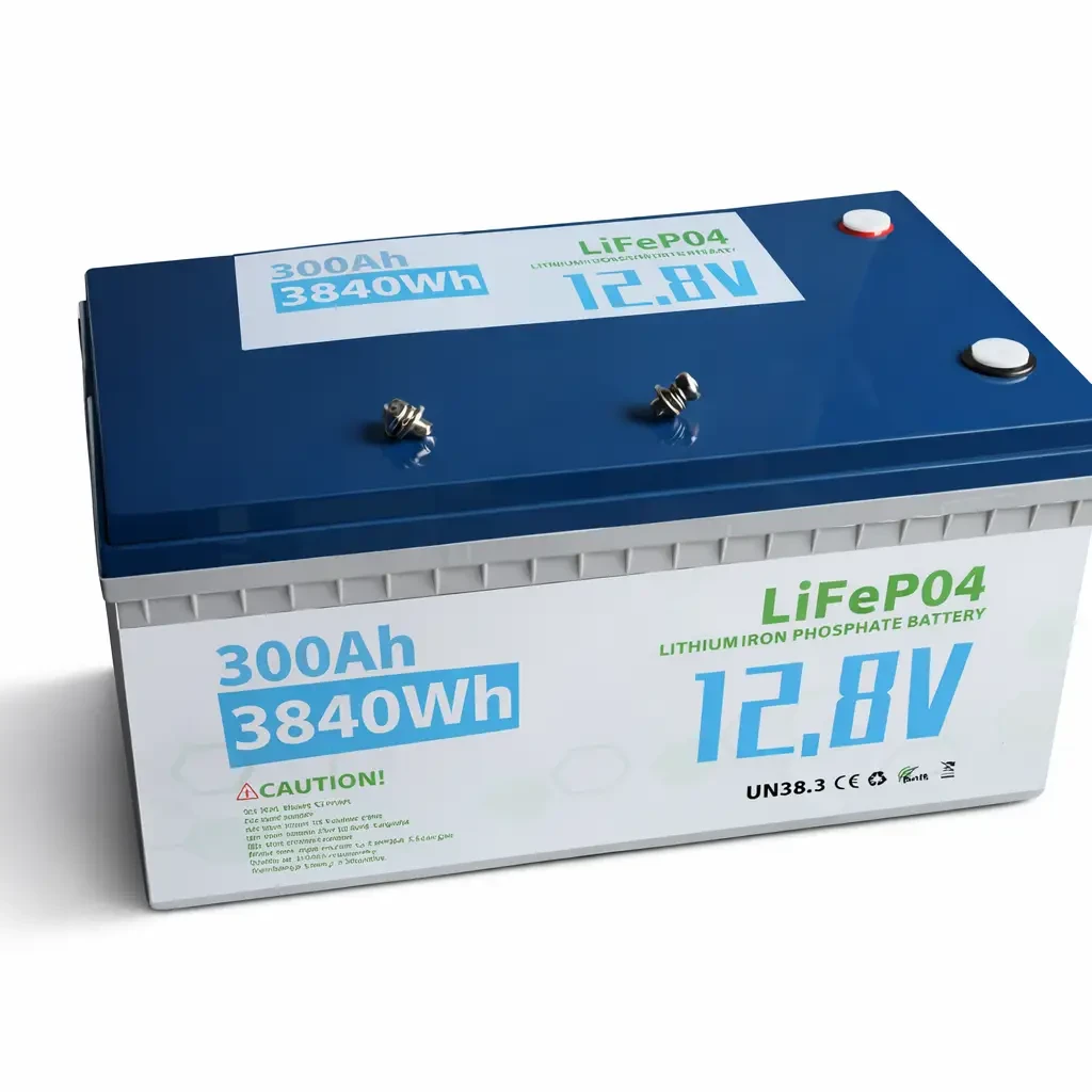 Аккумуляторная батарея LiFePO4 12,8 В 300 Ач 3840 Вт·ч для инвертора и автономного электропитания Белый (38889205)