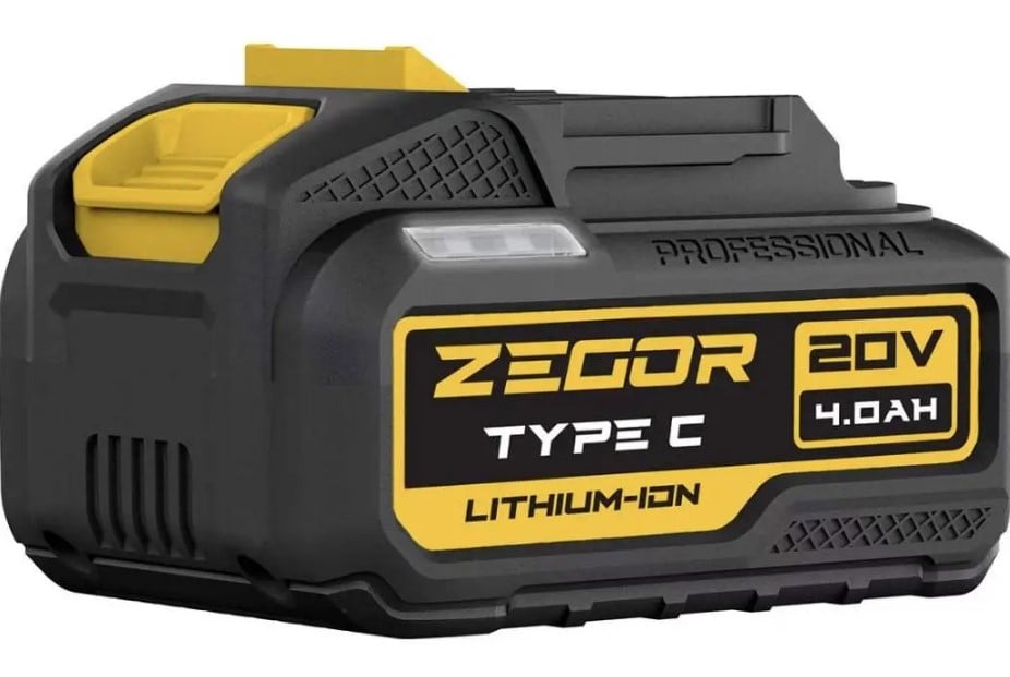 Батарея аккумуляторная Zegor BL-2140PP TYPE-C 21В 4 Ач (38872822)