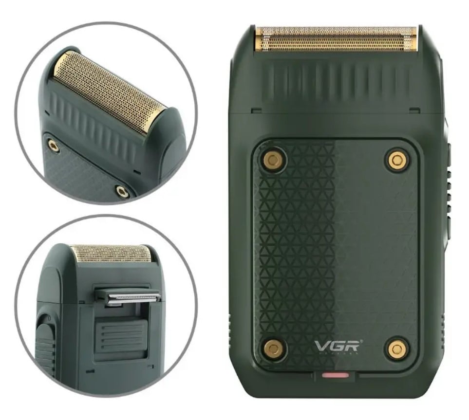 Електробритва VGR V-353 Green (VGR235) - фото 4