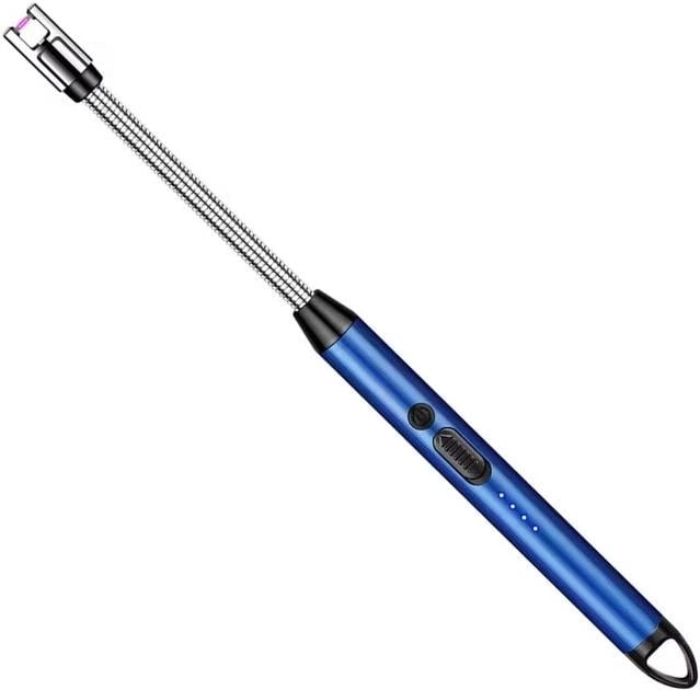 Електрозапальничка акумуляторна Electric Arc BBQ Lighter Синій (1011179-Blue)