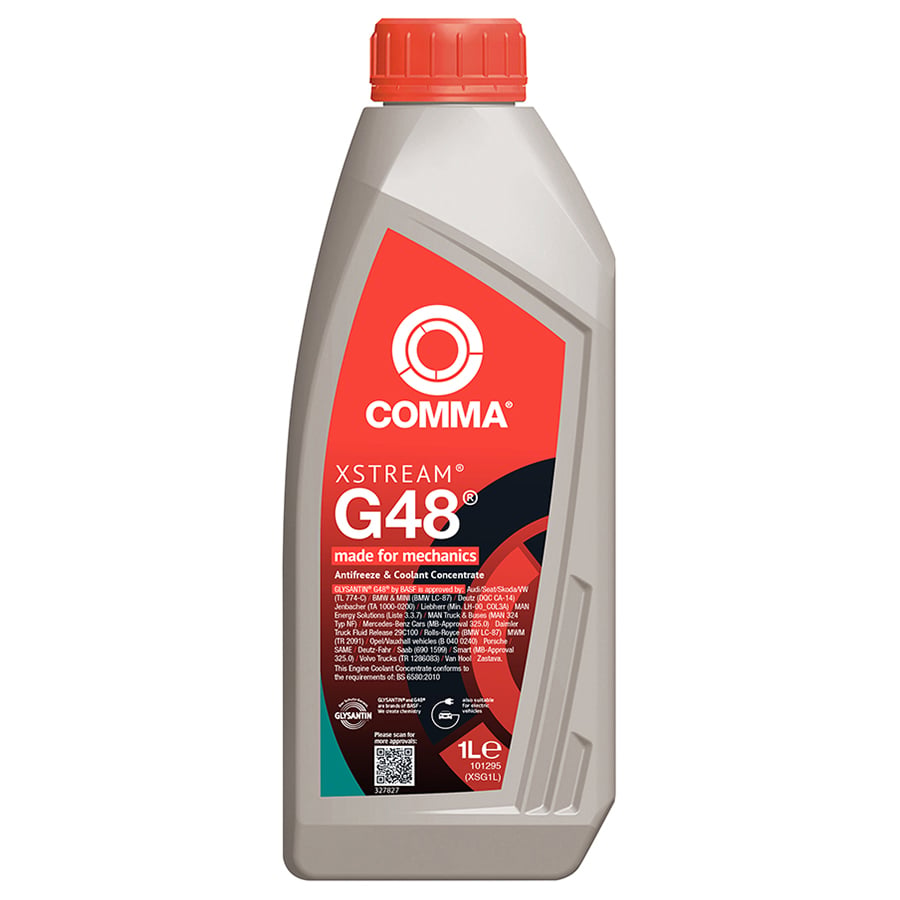 Антифриз Comma Xstream AF Conc G48 концентрат Сине-зеленый 1 л (XSG1L)