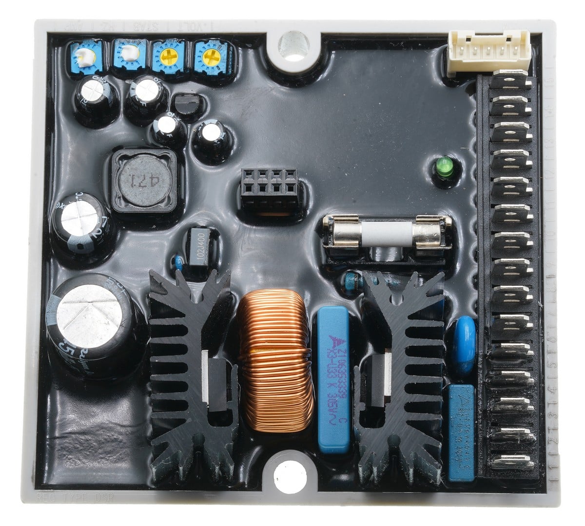 Регулятор напряжения AVR DSR генератора 220/380V Meccalte (gen1490)