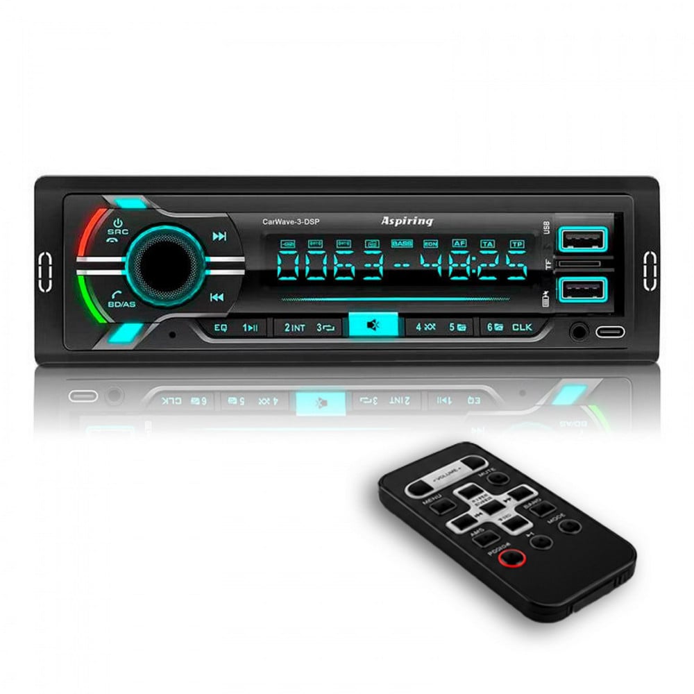 Автомагнитола Aspiring CarWave 3 Bluetooth Multicolor full DSP 1Din (38862879)