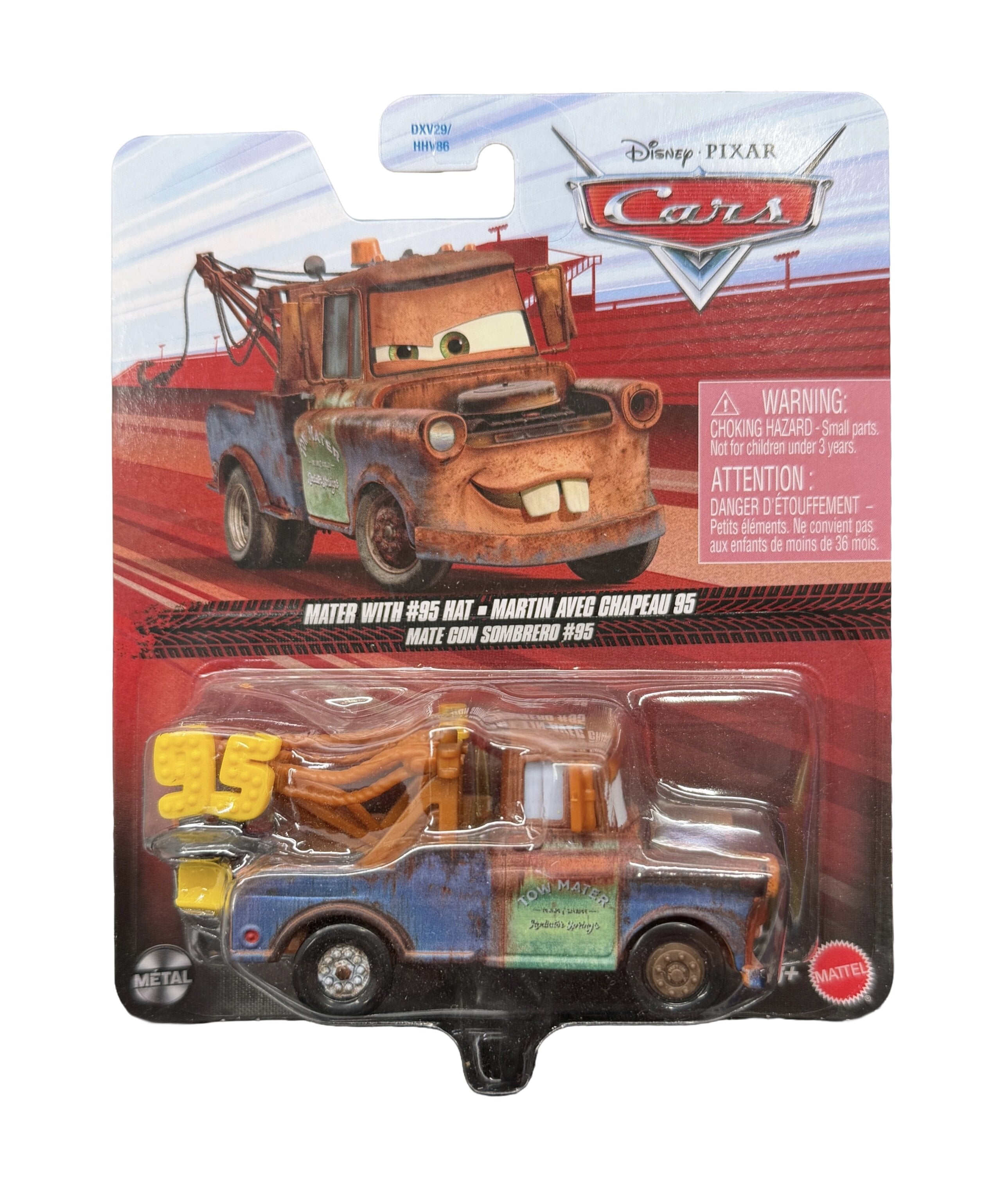 Іграшкова машинка Тачки 3 Cars Метр Сирник з капелюхом №95 Mattel Disney Pixar