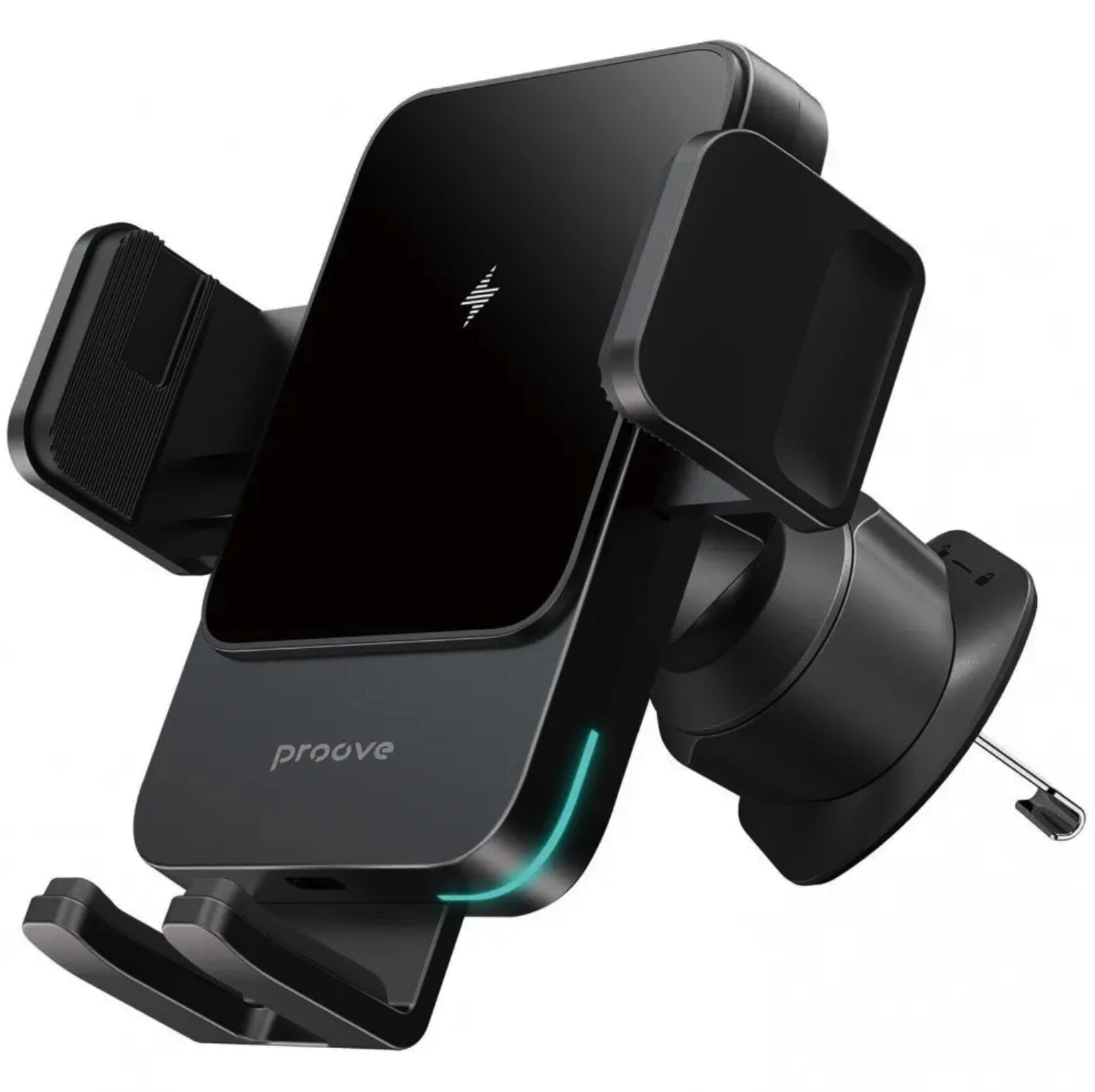 Автотримач сенсорний Proove Sonic з бездротовою швидкою зарядкою 15W Qi для Android та iPhone