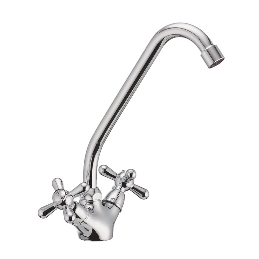 Смеситель для кухни двухвентильный Haiba DOMINOX 271 Смеситель для кухни двухвентильный Haiba DOMINOX 271