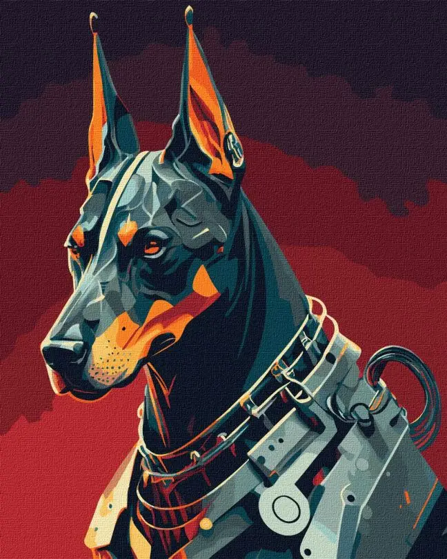 Картина по номерам Ideyka Верный страж 40x50 см (KH5078)