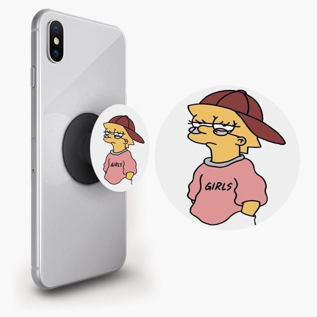 Попсокет для телефону PopSockets Сімсон молодша Чорний (pop275) - фото 3