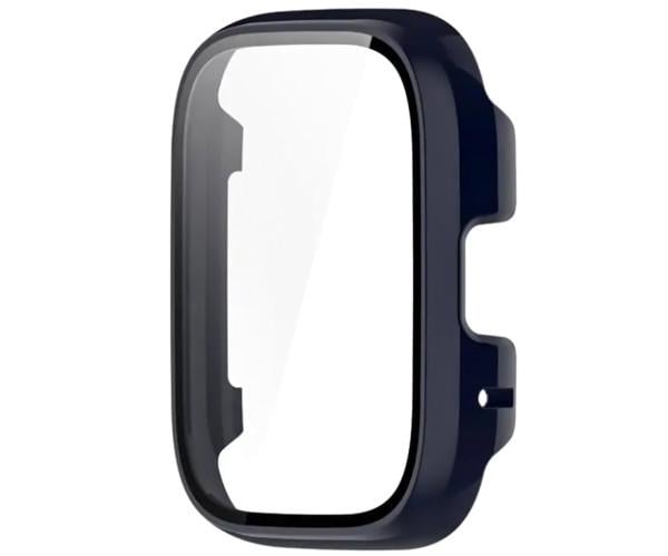 Чохол із захисним склом Protective Cover with Glass для Xiaomi Redmi Watch 3 Active Синій