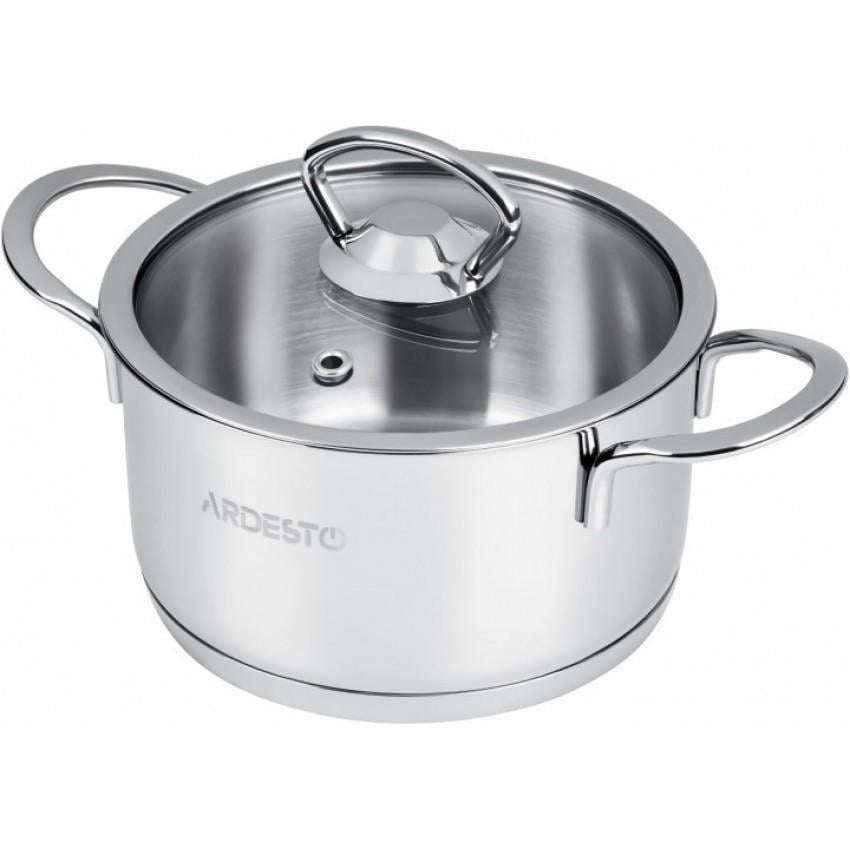 Кастрюля ARDESTO Luna AR0612S из нержавеющей стали 1,2 л (1290181826)