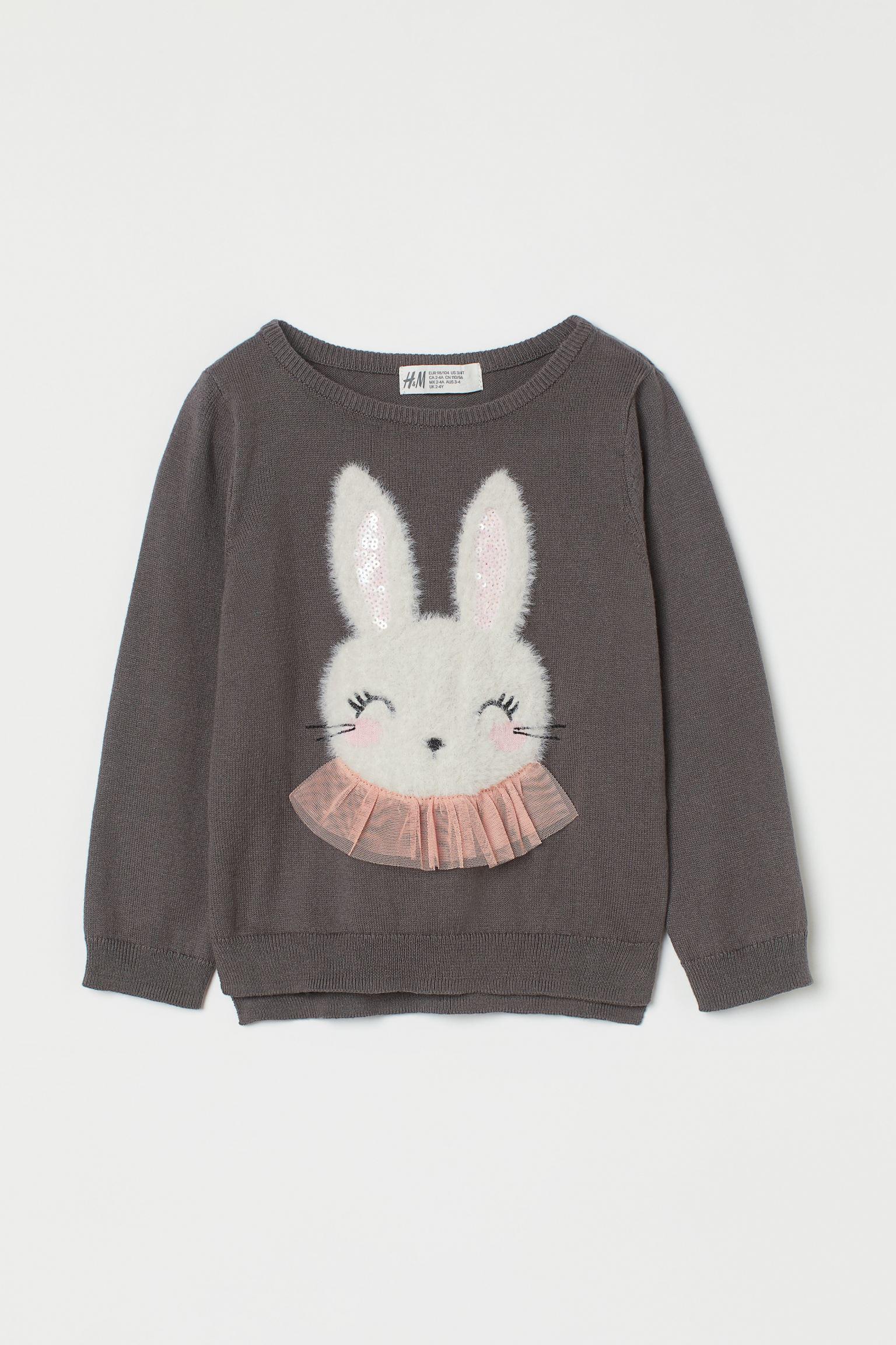 Джемпер H&M р. 110-116 см Темно-сірий (S1107926334) Джемпер H&M р. 110-116 см Темно-сірий (S1107926334)