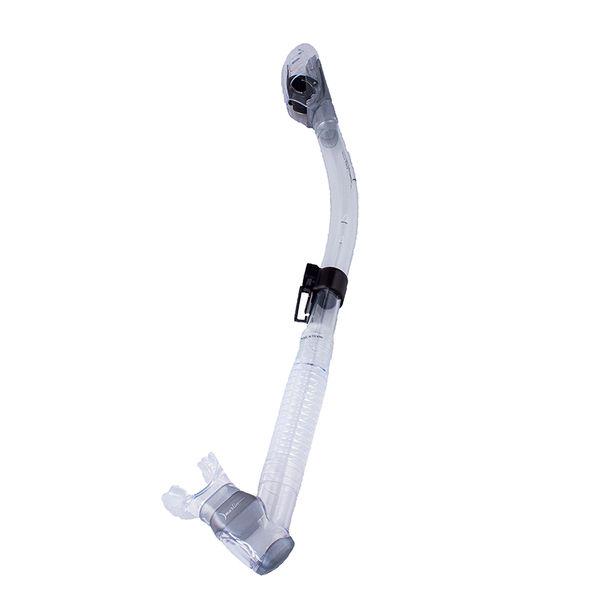 Трубка Marlin Dry Lux пряма гофра Clear (1040)