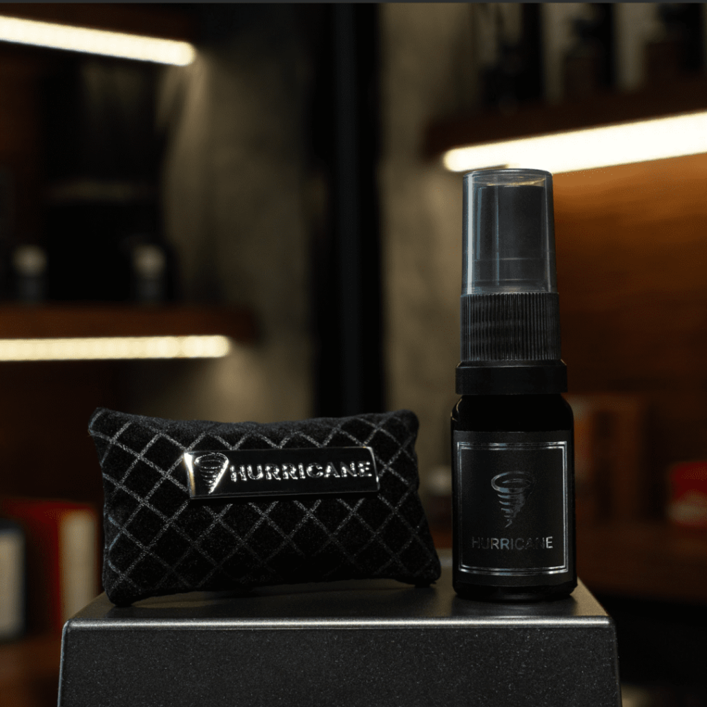 Ароматизатор HURRICANE SILVER ПРЕМІУМ преміальний чоловічий аромат з нотами деревини кави та тютюну - фото 4