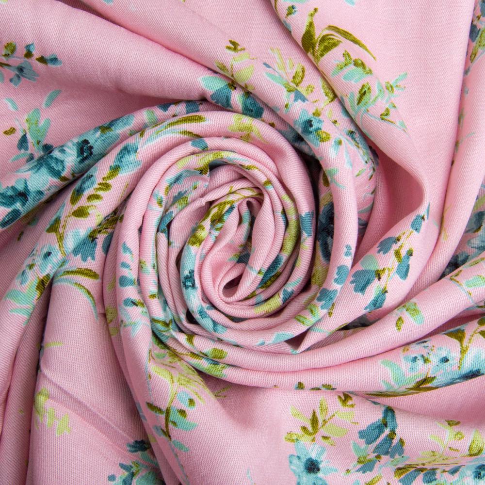 Ткань штапель твил вискоза Вдохновение 160 гр/м2 145 см Пудра (26568)