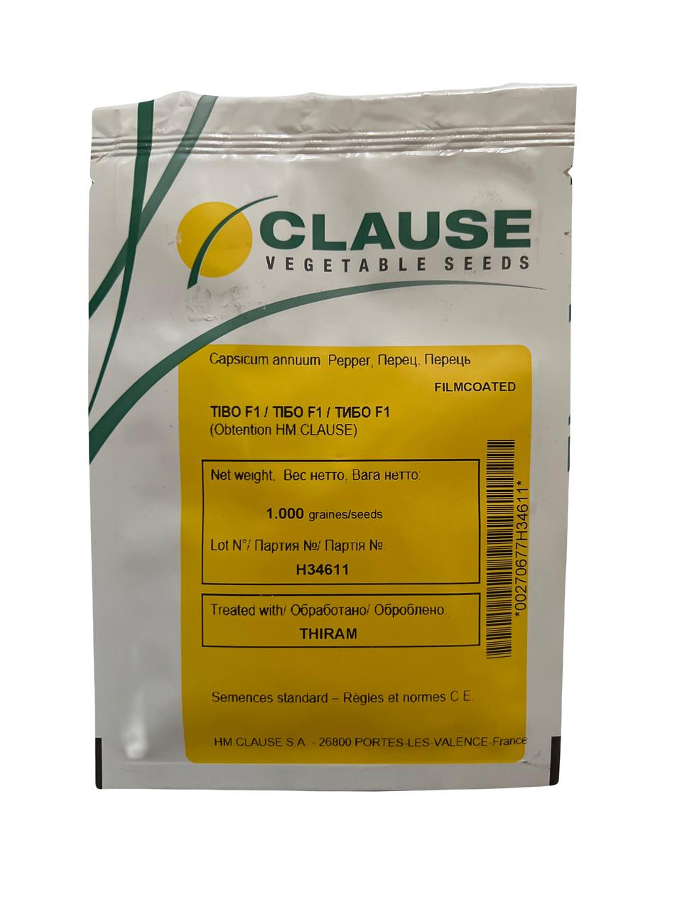 Семена Перец Сладкий Clause TIBO F1 1000 шт. (2289374356.5)