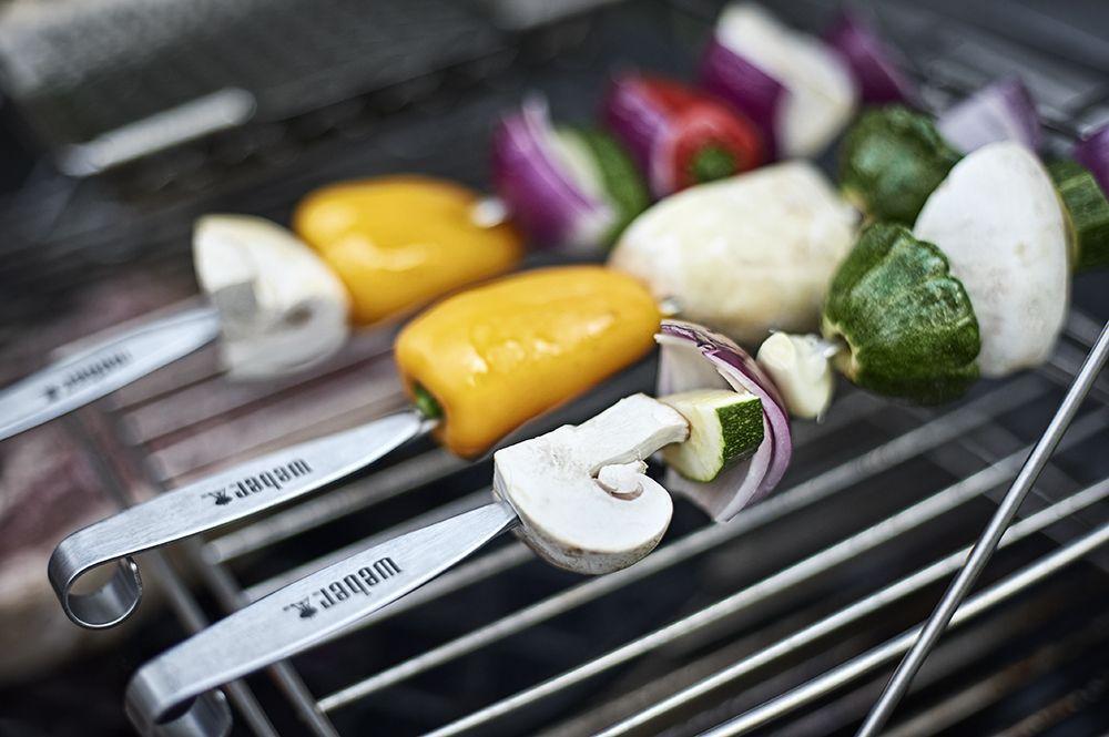 Набор шампуров Weber нержавеющая сталь 4 шт. (A-013481) - фото 3