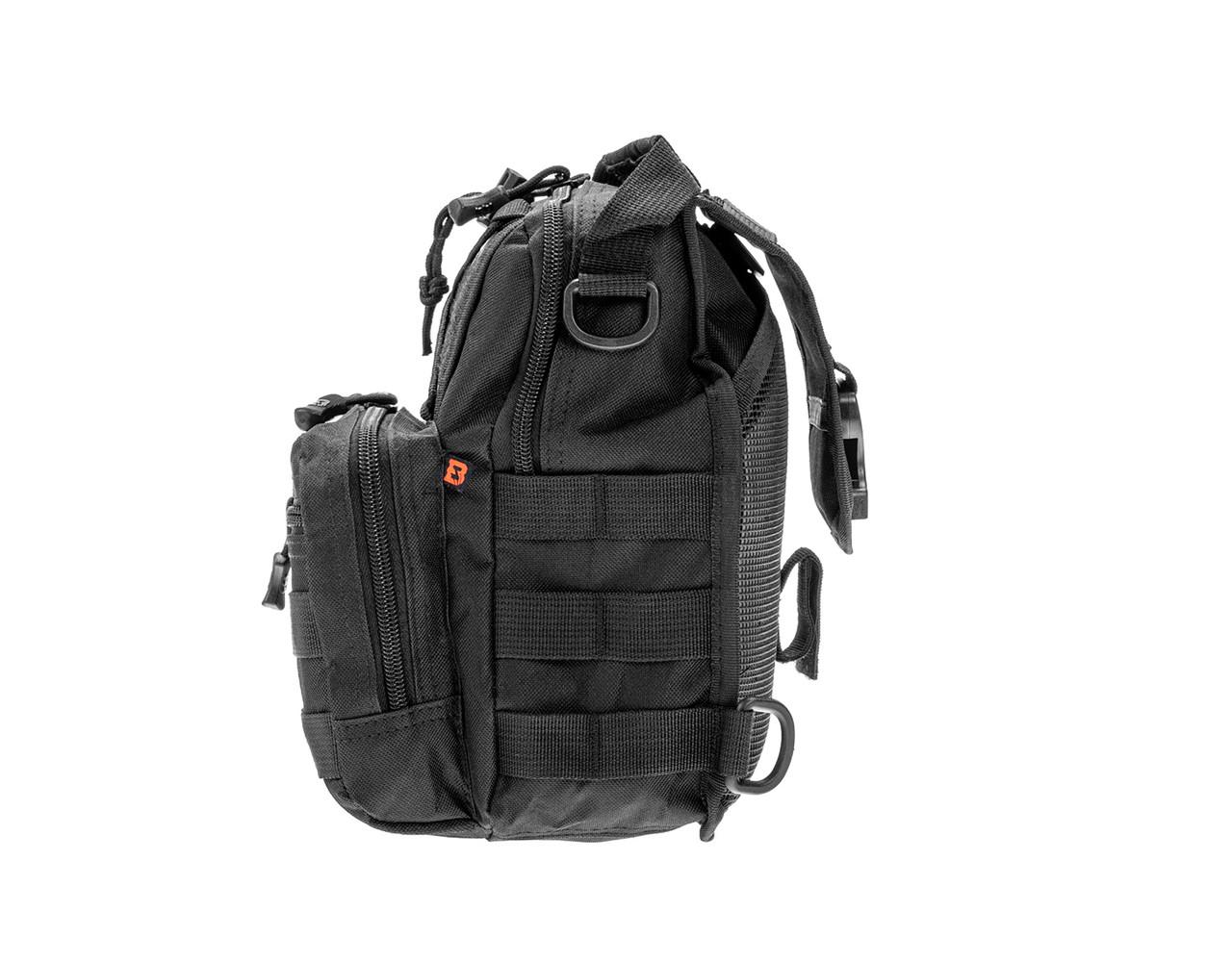 Сумка на плече Badger Outdoor 10 л 26х21х13 см Black (BO-CCS10-BLK) - фото 3