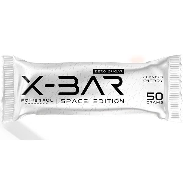 Батончик протеиновый Powerful Progress Protein Bar X-BAR Space Edition 24 х 50 г Cherry (000022553)