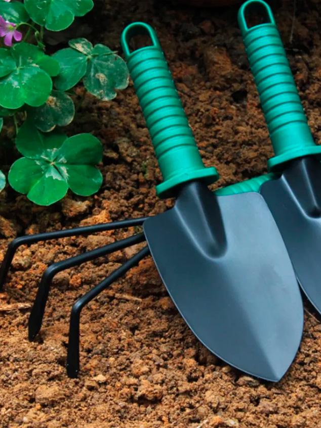 Набір інструментів для саду та городу BRS 5в1 ручний Зелений (494376504) - фото 6 Набір інструментів для саду та городу BRS 5в1 ручний Зелений (494376504) - фото 6