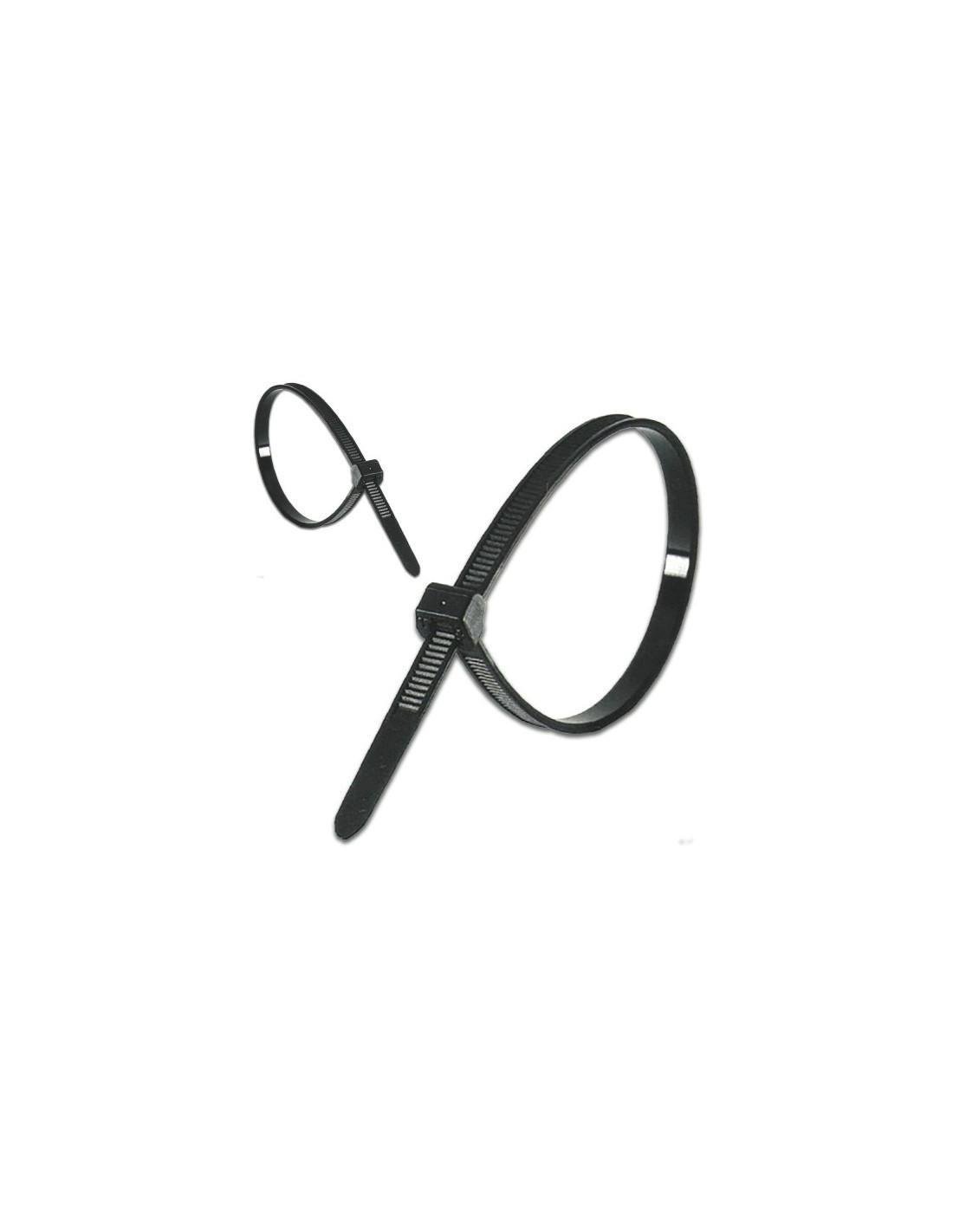 Стяжки кабельні Sokol 4х250 мм 100 шт. Чорний (3.3.1.164868)