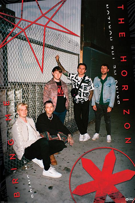 Постер плакат Bring Me The Horizon Red Eye 61x91,5 см