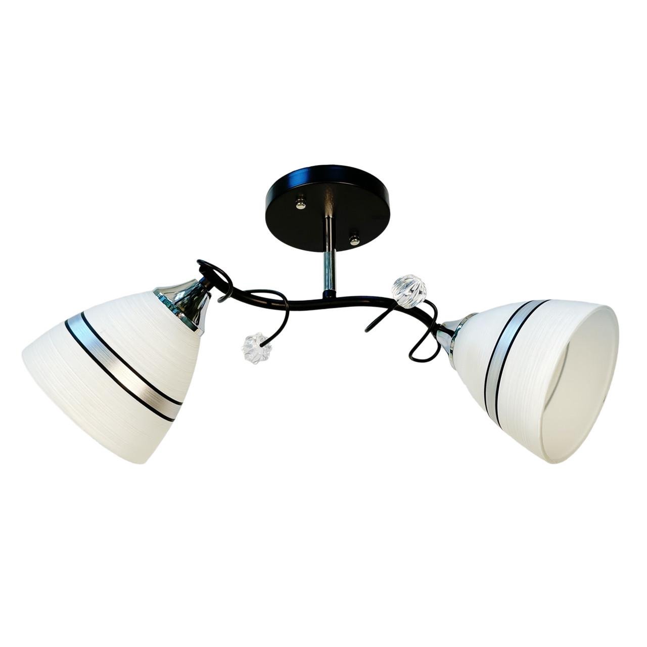 Люстра P5-N2564/2 на 2 лампочки Чорний (25153305)