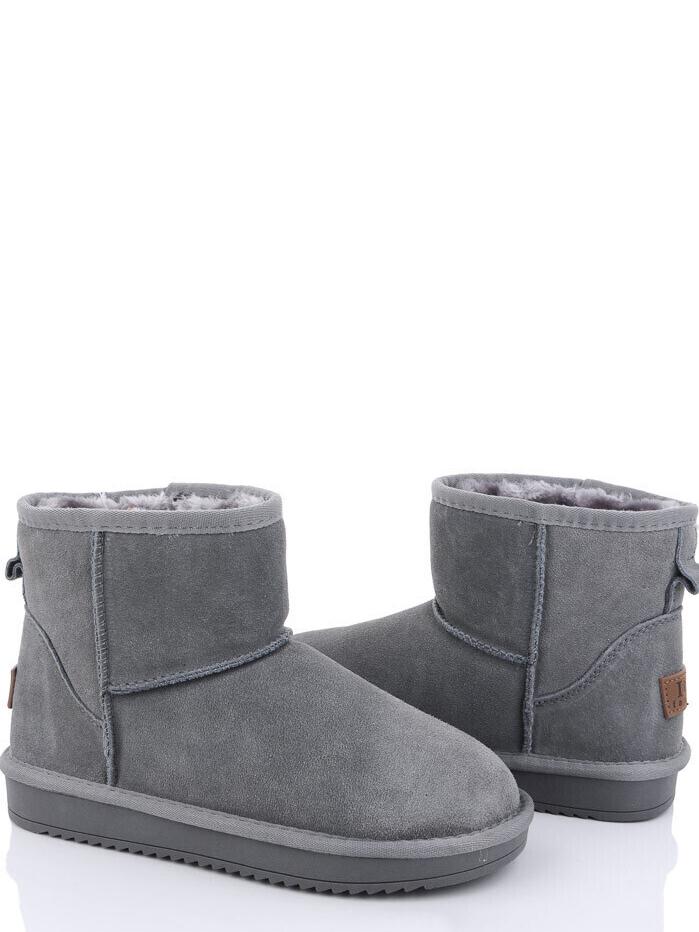 Угги замшевые ITTS B5854-19 р. 39 Серый Угги замшевые ITTS B5854-19 р. 39 Серый