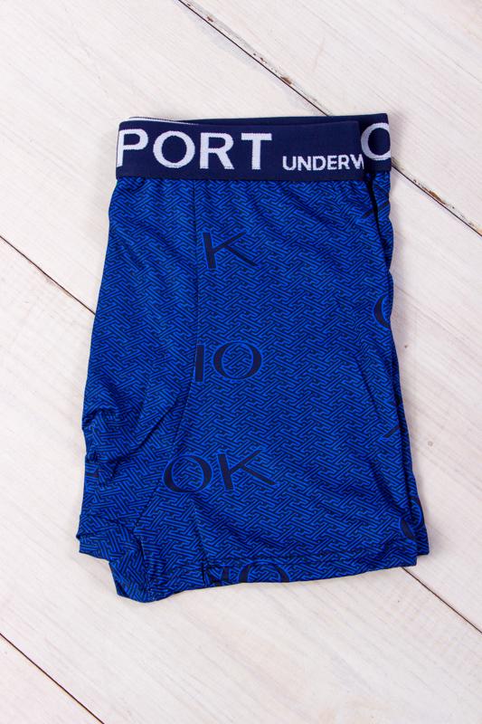 Труси-боксери чоловічі L Синій (1405-v13) Труси-боксери чоловічі L Синій (1405-v13)