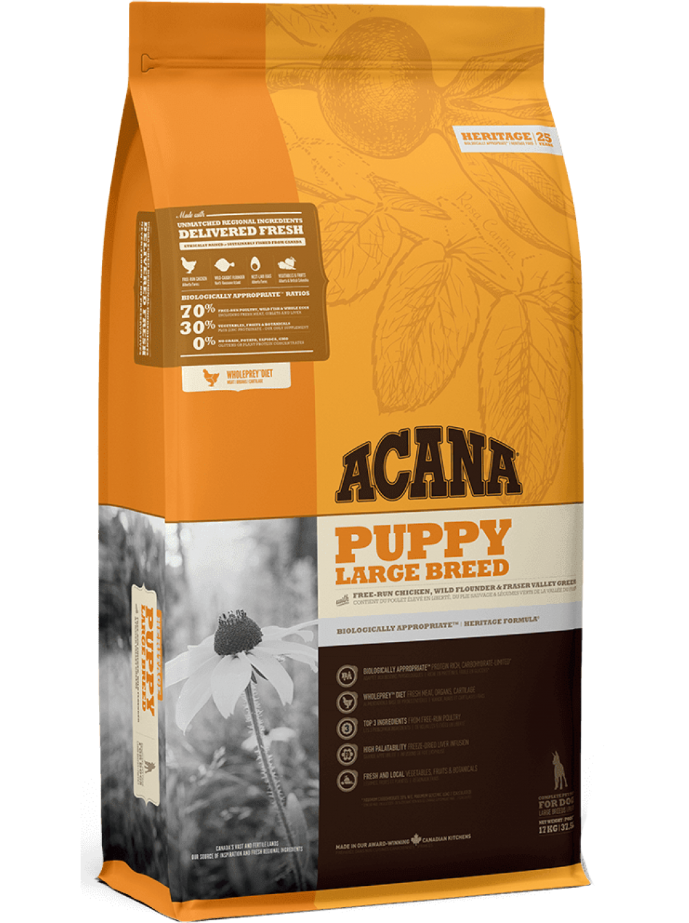 Корм беззерновий Acana Puppy Large Breed для цуценят великих порід 17 кг (26448)