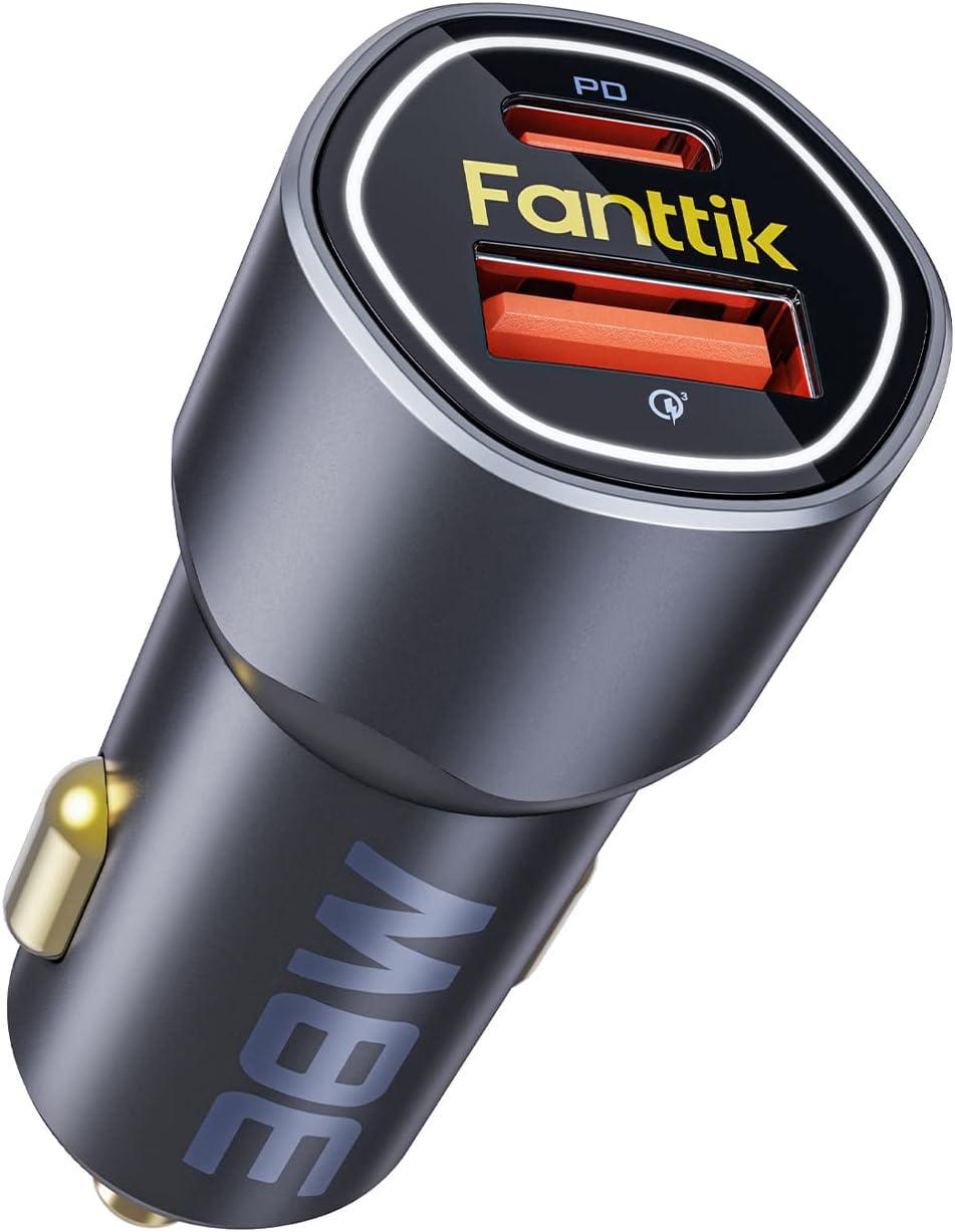 Зарядний пристрій Fanttik 38W з швидкою зарядкою з PD 3.0/QC3 .0 (000700)