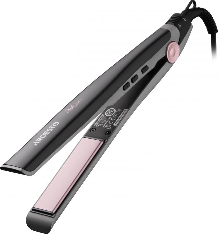Випрямляч Ardesto HS-R350PT з керамічним покриттям Сірий (GR-04403)