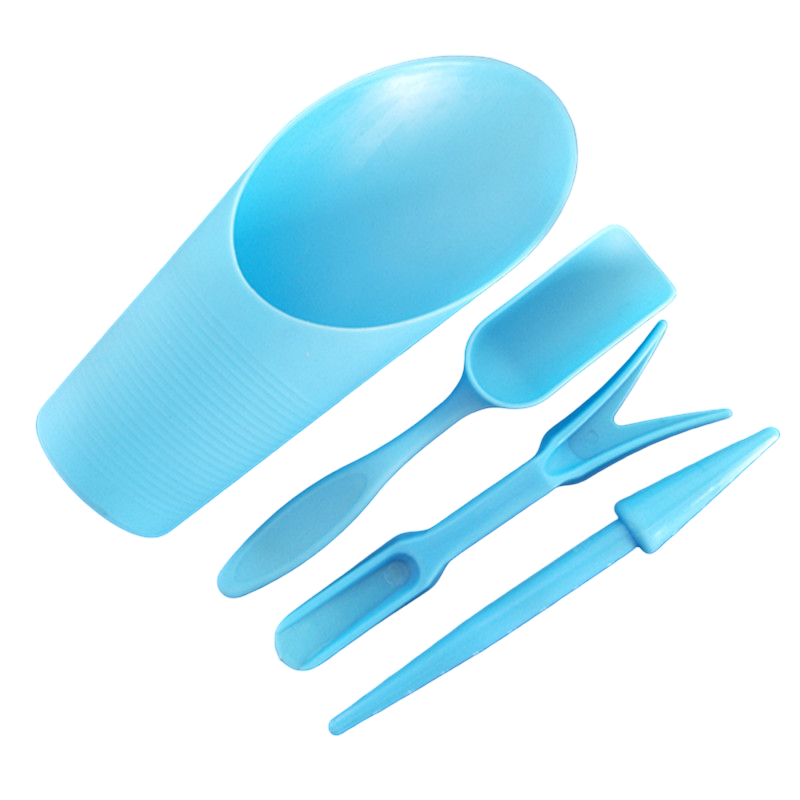 Садовий набір для догляду за рослинами в горщиках 4 інструменти пластик (R95411)