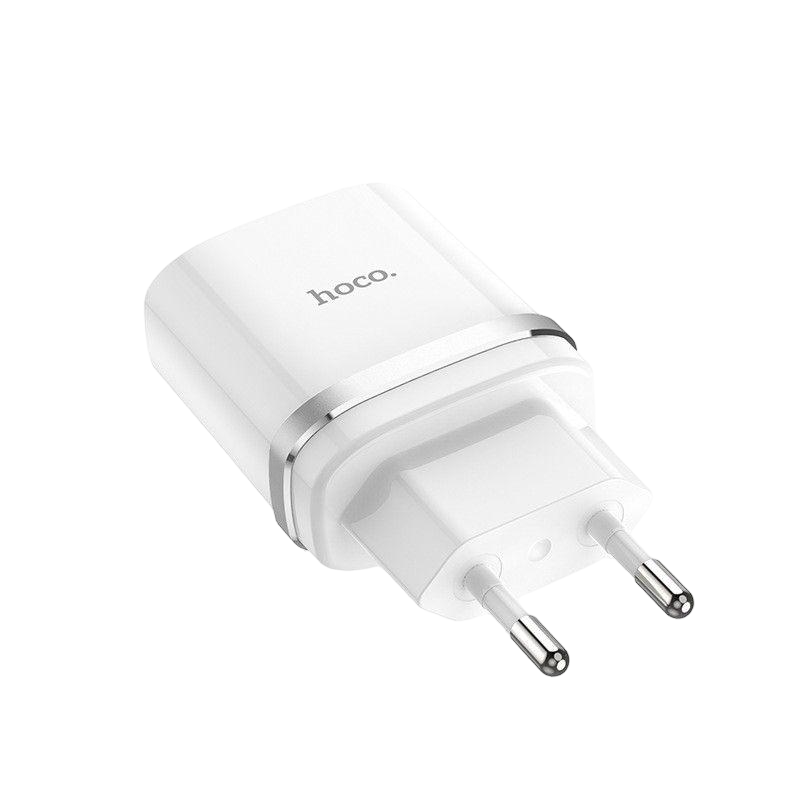 Зарядний пристрій Hoco C11 1 USB 1,0A White (530305)