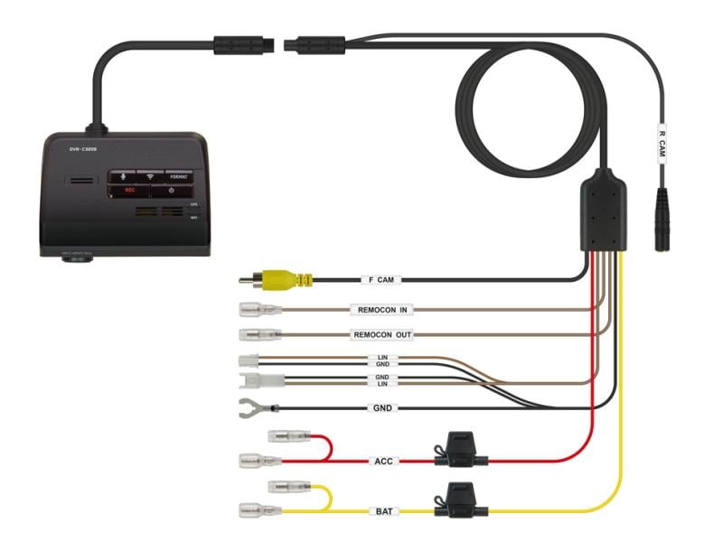 Видеорегистратор Alpine DVR-C320S - фото 13