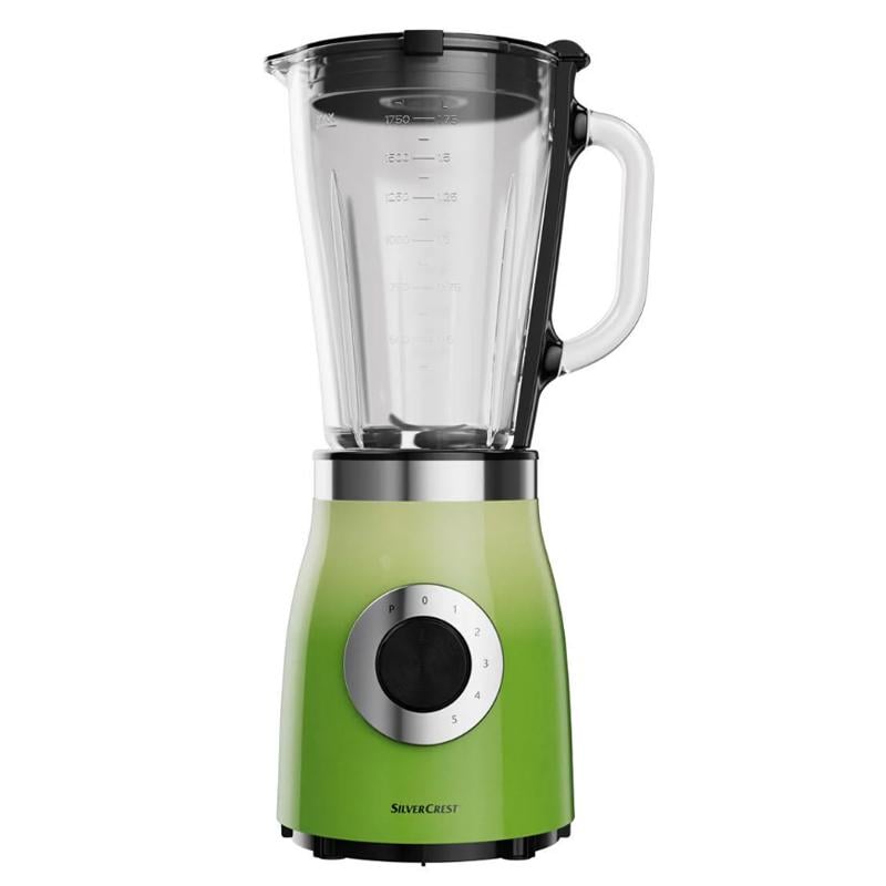 Блендер стаціонарний Silver Crest SSTMC 600 A1 домашній електричний 1,75 л 600 Вт Green