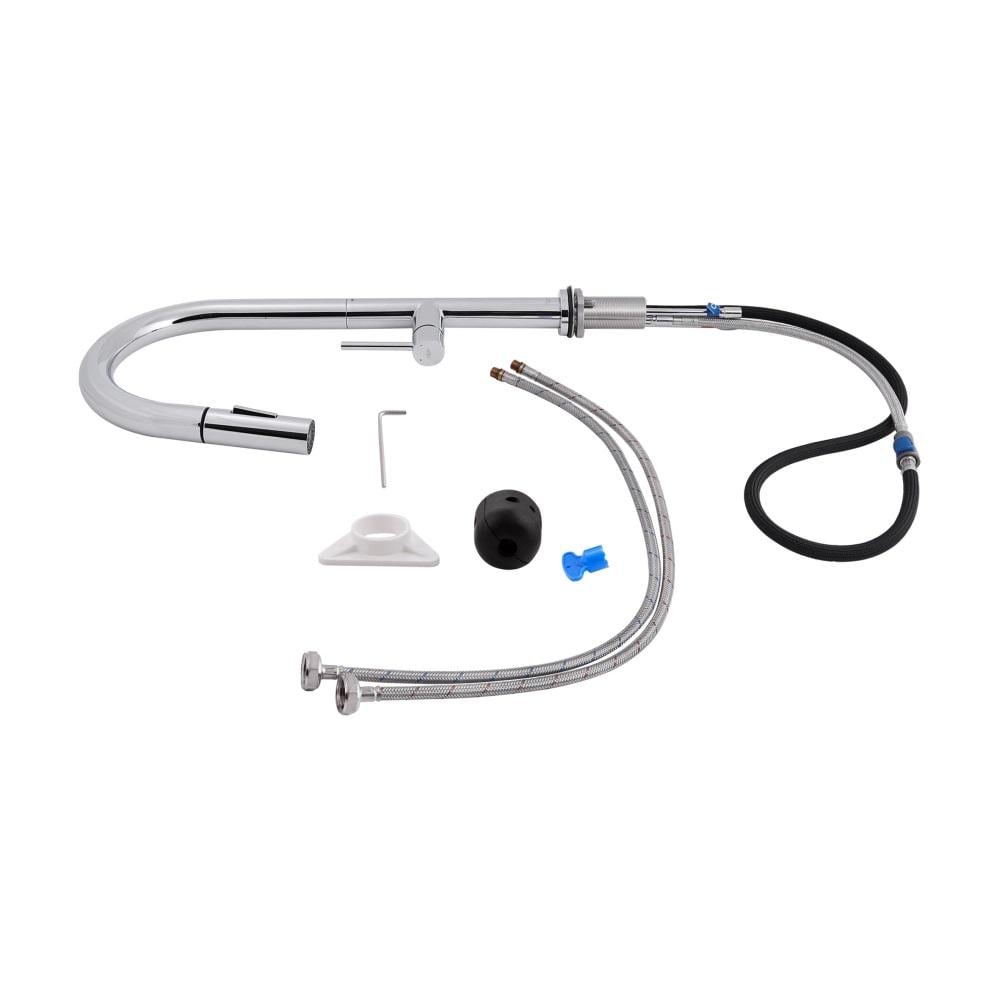 Смеситель для кухни с выдвижным изливом Q-tap Lenicka QTLEN9138103UC Chrome - фото 7 Смеситель для кухни с выдвижным изливом Q-tap Lenicka QTLEN9138103UC Chrome - фото 7