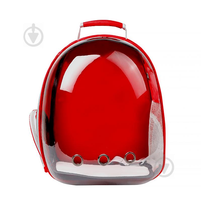 Рюкзак-перенесення для кішок Taotaopets 253304 Panoramic 35*25*42cm Red