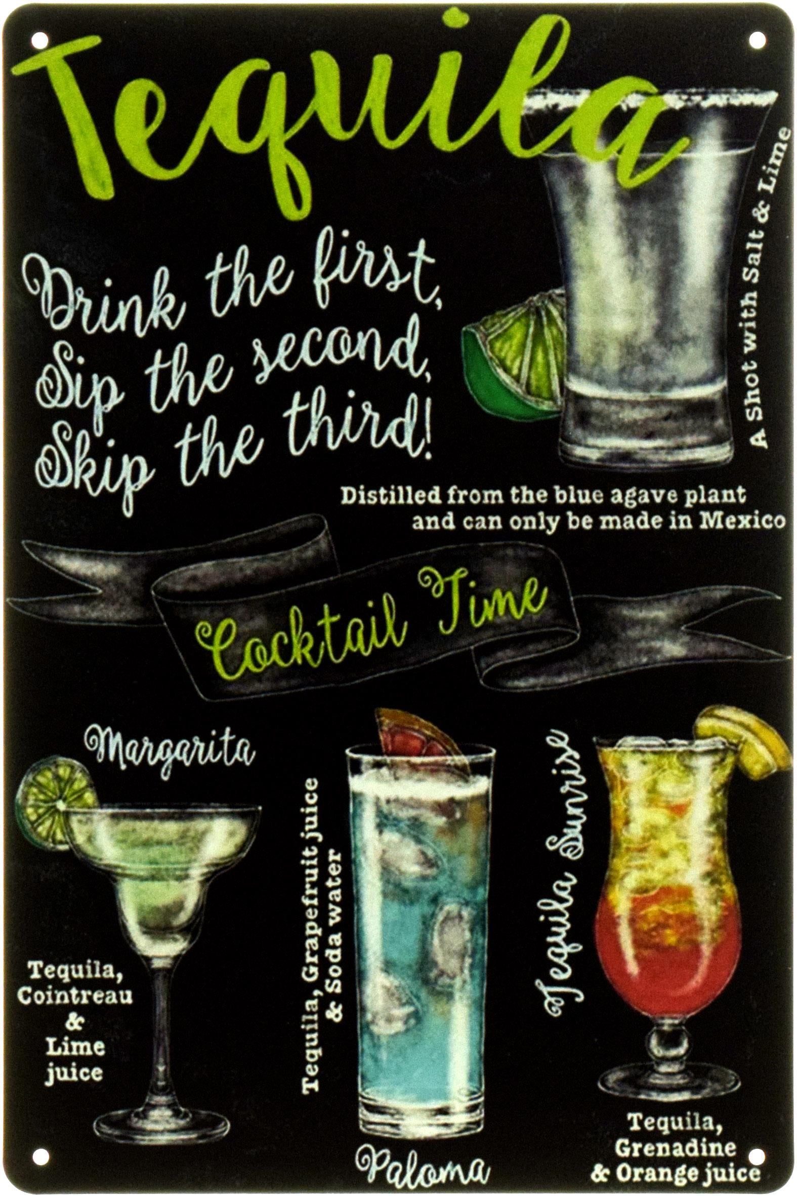 Табличка металева "Tequila Time" 20x30 см (ms-104512) Табличка металева "Tequila Time" 20x30 см (ms-104512)
