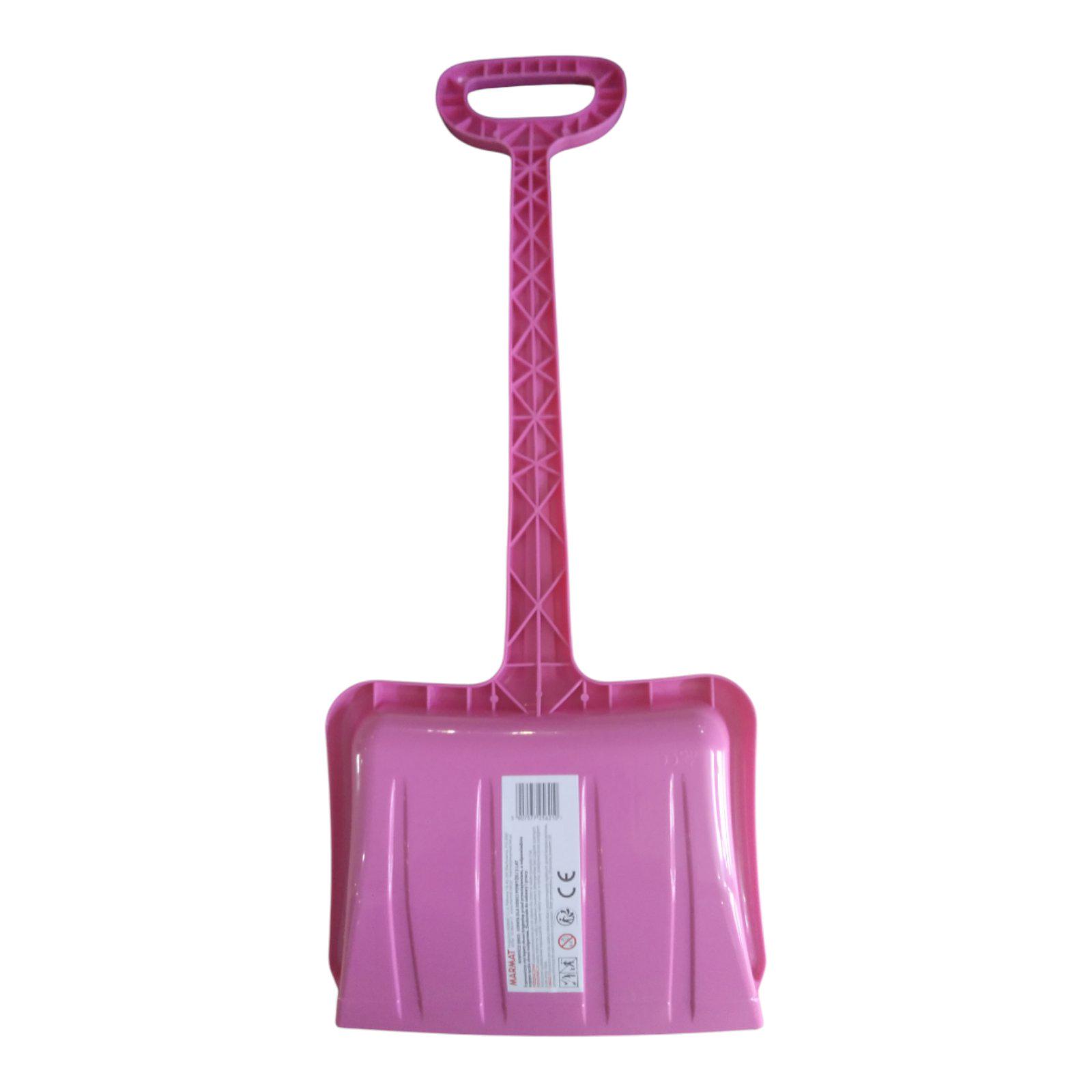 Лопата для снігу дитяча Marmat Рожевий (11269) - фото 7 Лопата для снігу дитяча Marmat Рожевий (11269) - фото 7
