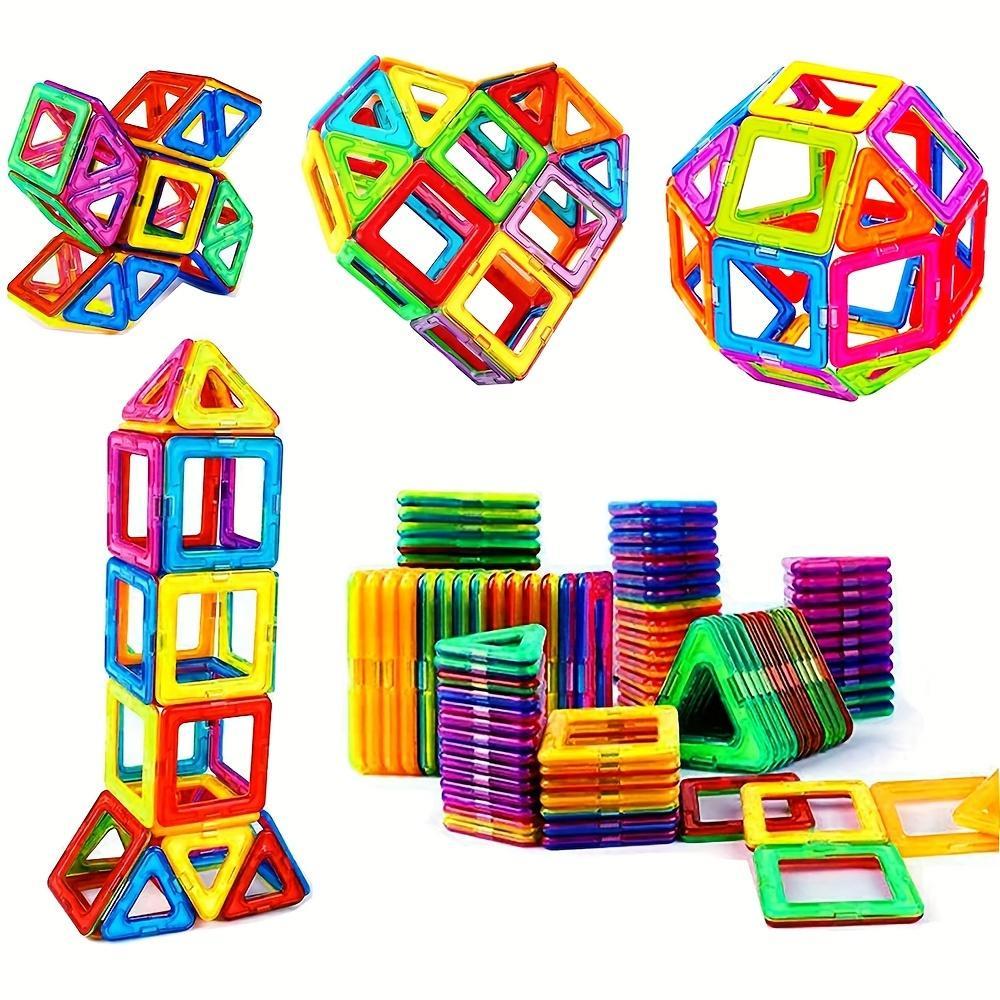 Конструктор детский магнитный Magnetic Tiles 50 деталей