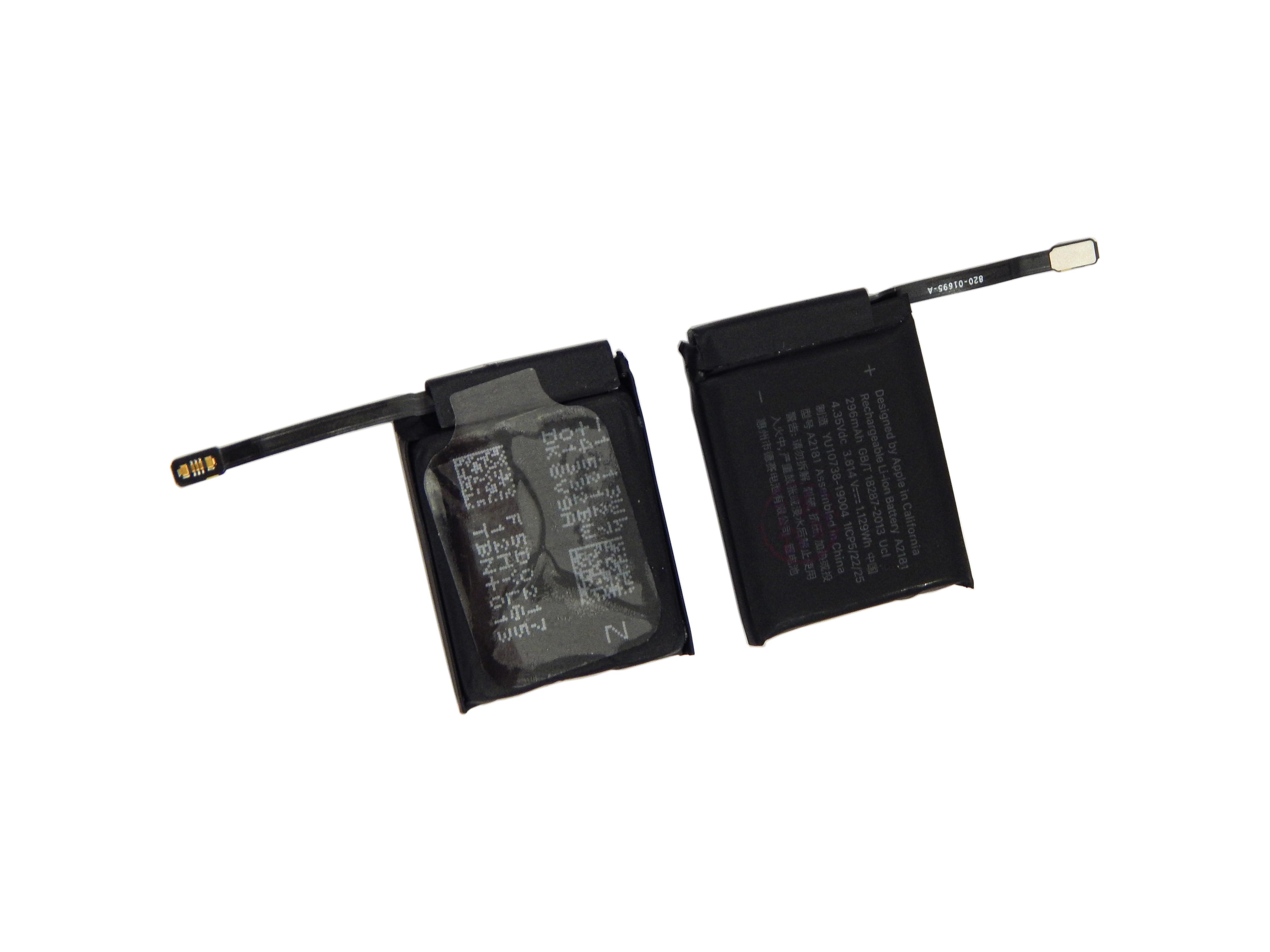 Акумулятор для Apple Watch Series 5/SE 44 мм A2093/A2181/A2352 296 mAh (11778731) - фото 2