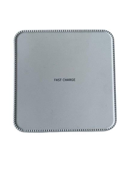 Зарядная станция беспроводная Fast Charge квадратная Белый (29782151)