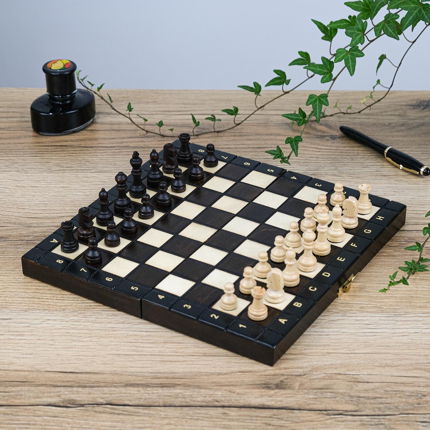 Комплект Гранд Презент 3в1 шахматы/шашки/нарды малые 265х265 мм (СН 142)