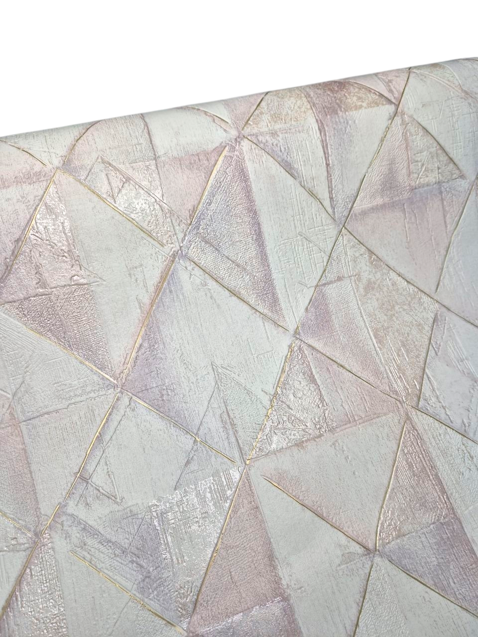 Обои виниловые Славянские обои 5737-06 для кухни/гостиной/коридора/детской комнаты/спальни 10,05x0,53 м Розовый (2502296186) - фото 3