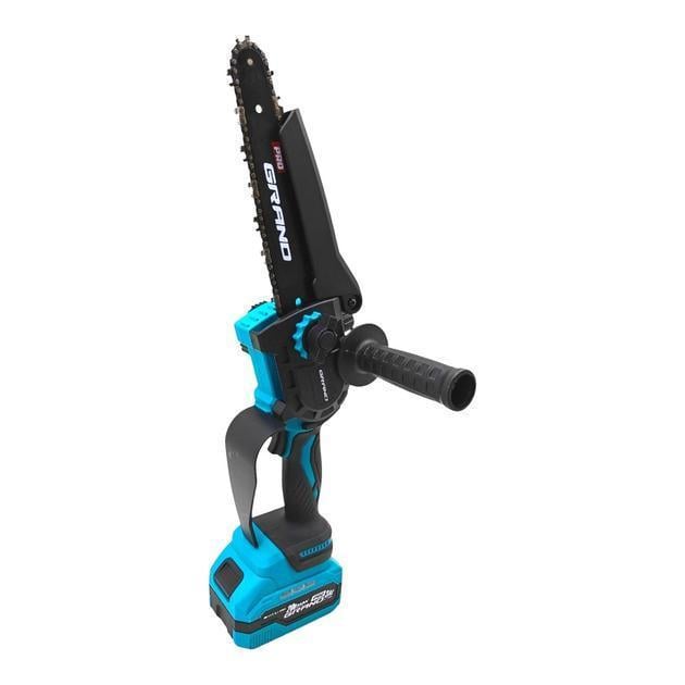 Пила цепная аккумуляторная Grand АПЦ-8М/3-2 с секатором Grand СА-30F/20BL-base с удлинителем 3 м (30775895) - фото 2