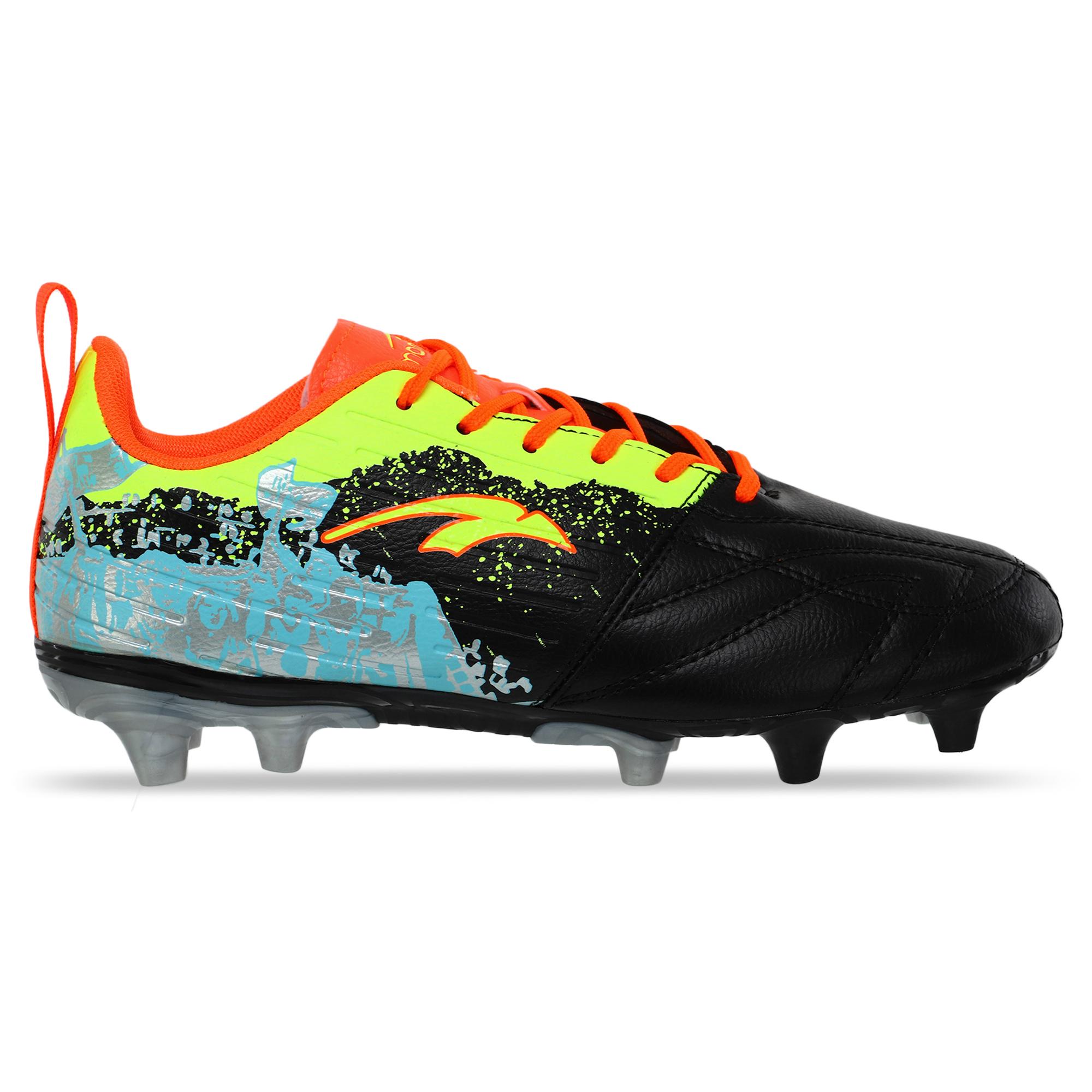 Бутсы футбольные Maraton 220820-3 р. 40 Черный/Салатовый/Серый (AM0002871)