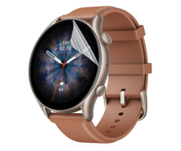 Пленка противоударная гидрогелевая Hydrogel Film для Xiaomi Amazfit GTR 3 Pro 3 шт. Transparent