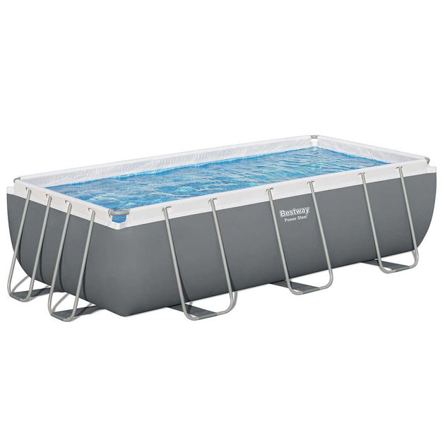 Бассейн каркасный прямоугольный Bestway 56441 18в1 404x201x100 см ()